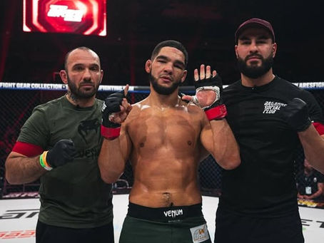 Ares : Amin Ayoub terrasse après seulement un round, l'ancien roi des - 70 kg revient en force !